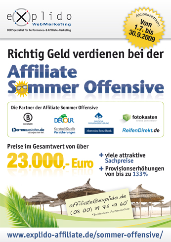 Affiliate Sommer Offensive 2009