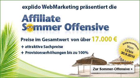 Affiliate Sommer Offensive 2012