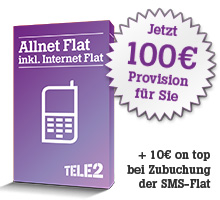 Tele2 Partnerprogramm: Neuer Ansprechpartner + Mobilfunk-Aktion