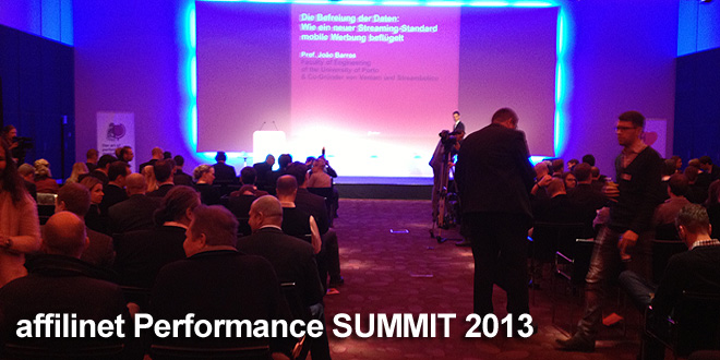 Recap affilinet Performance SUMMIT 2013