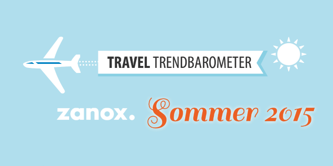 zanox Travel Trendbarometer Sommer 2015