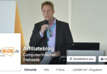 affiliateBLOG Facebook Gewinnspiel
