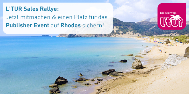 L'TUR Sales Rallye: Publisher Event auf Rhodos