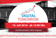 Verlosung von 3 Tickets für die digital tomorrow 2016