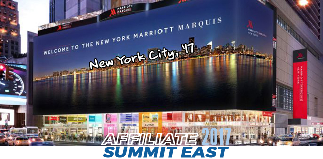 Recap Affiliate Summit New York 2017 – Tag 1