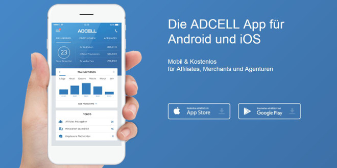 ADCELL launcht mobile App