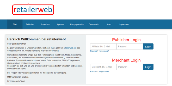 verticalAds Group übernimmt spezialisiertes Affiliate Netzwerk retailerweb
