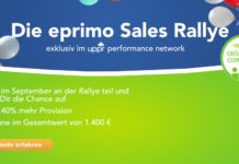 Eprimo Grünstromcommunity Sales Rallye 2020: Bis zu 40% mehr Provision und Gewinne im Gesamtwert von 1.400 €