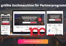 100partnerprogramme.de: Relaunch der größten Suchmaschine für Affiliate-Programme im DACH-Raum