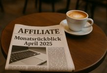 Affiliate Monatsrückblick und News – April 2025