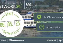 Affiliate NetworkxX @ OMR 2025 – Das Premium-Networking auf der Elbe