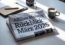 Affiliate Monatsrückblick und News – März 2025