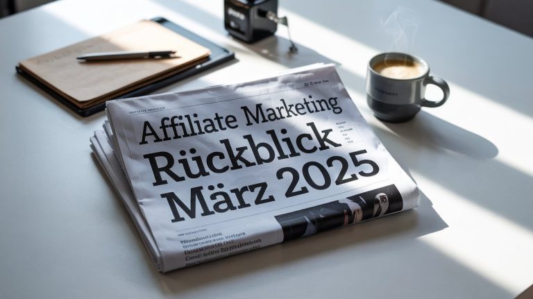 Affiliate Monatsrückblick und News – März 2025