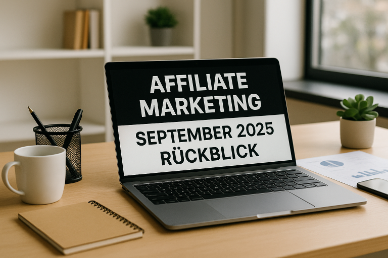 Affiliate Monatsrückblick und News – September 2025