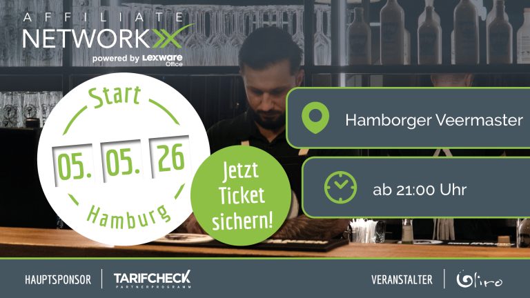 Affiliate NetworkxX @ OMR 2026: bist Du dabei?